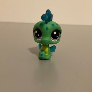 Lps #170 Seahorse Green Glitter Pet Shop